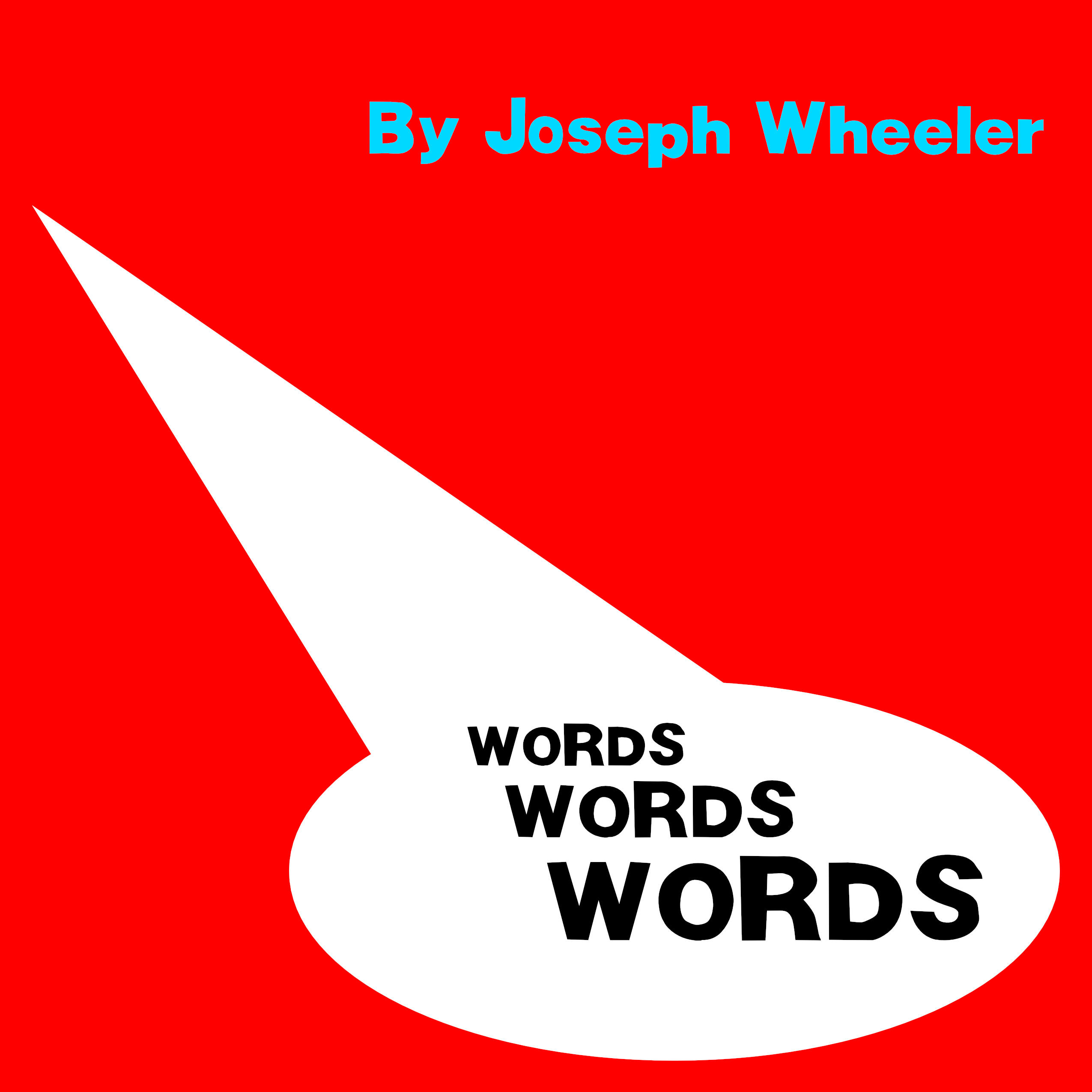 Words Words Words Book By Author Joseph Wheeler. A Satirical Look At Censorship and Book Banning.